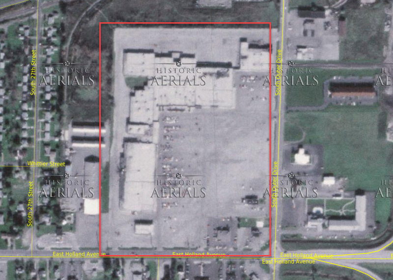 Fort Saginaw Mall - 1982 Aerial